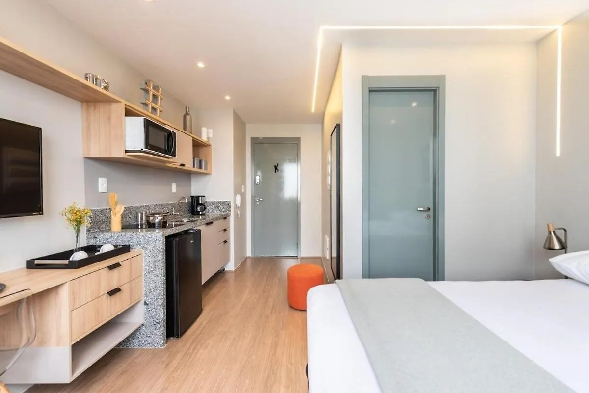 Apartment Studios Modernos Andar Alto 50 M Do Metro Bras Centro Sao Paulo