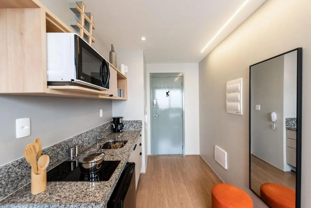 Apartment Studios Modernos Andar Alto 50 M Do Metro Bras Centro Sao Paulo