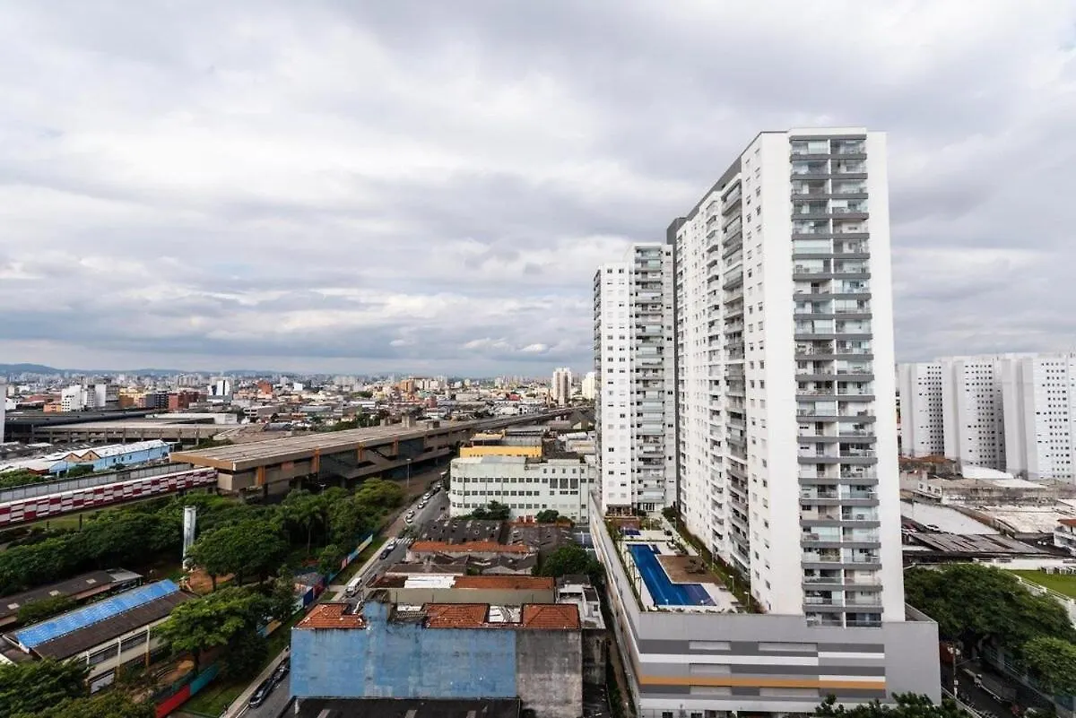 Studios Modernos Andar Alto 50 M Do Metro Bras Centro Sao Paulo Apartment