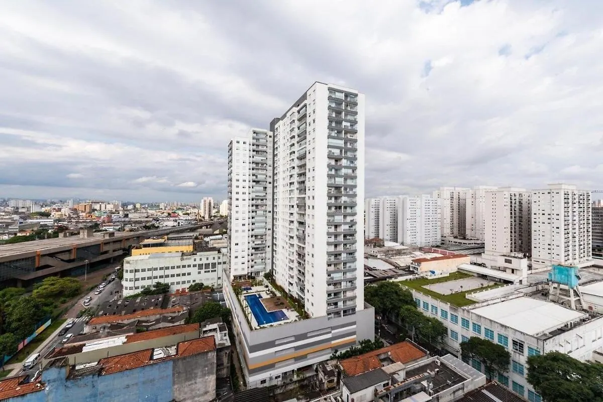Studios Modernos Andar Alto 50 M Do Metro Bras Centro Sao Paulo Apartment